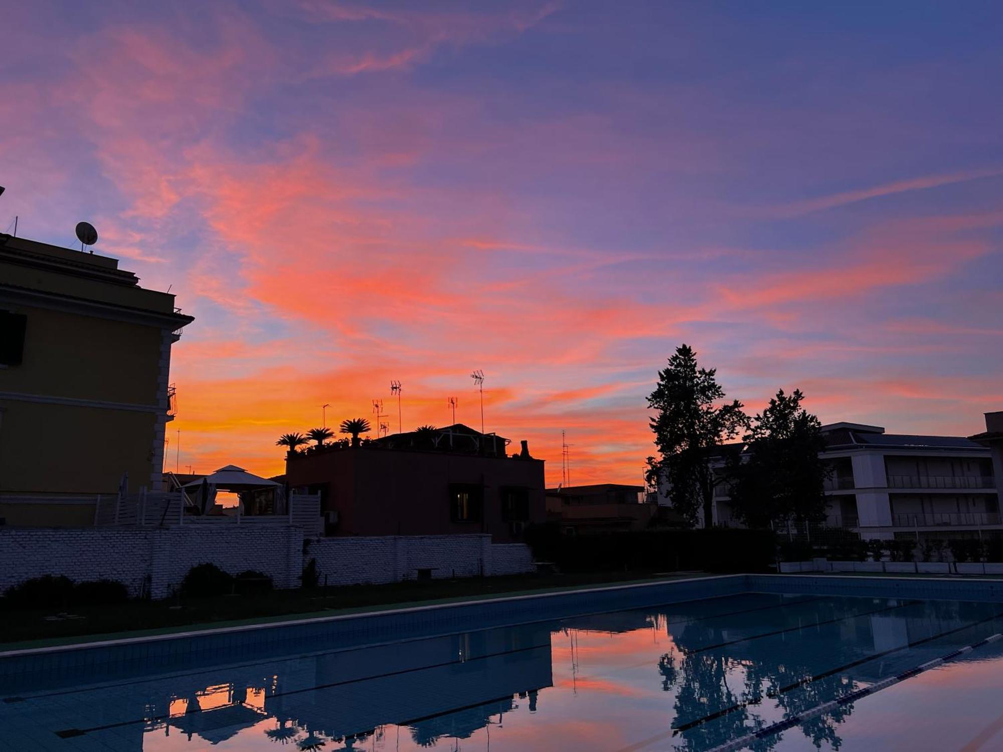 Parco Tirreno Hotel روما المظهر الخارجي الصورة